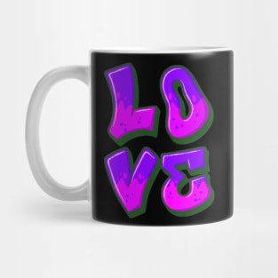 GRAFFITI STYLE LOVE SET DESIGN Mug